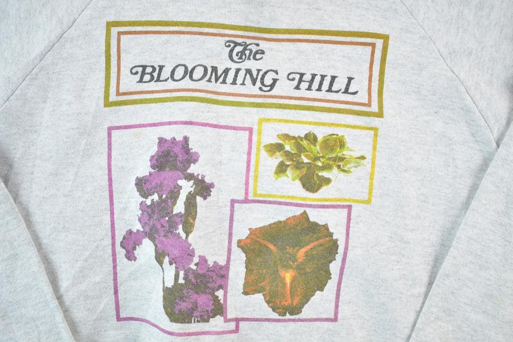 Vintage 1990s The Blooming Hill Floral Crewneck Sweatshirt Made In USA Womens XL
