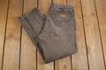Vintage 1980s Wrangler Brown Denim Pants 36 x 30