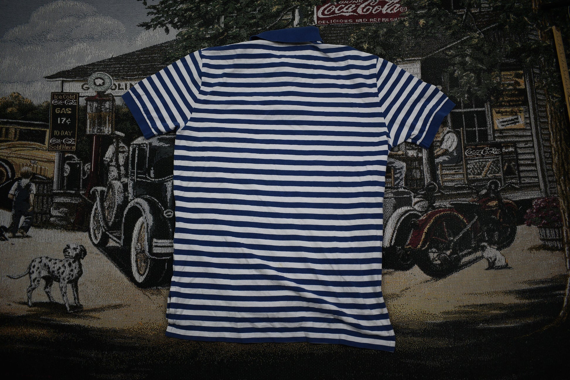 Vintage 1990s Polo Ralph Lauren Striped Crest Shirt