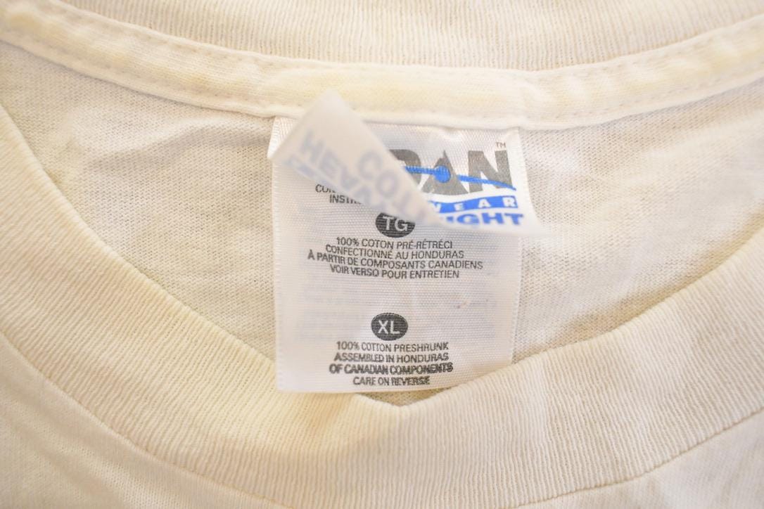 Vintage 1990s Golden Gopher Basketball Big Ten Champions Cartoon Graphic Print Souvenir T-Shirt Men's L