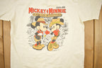 Vintage 1980s Mickey & Minnie Mouse Overland Outfitters Scioto Hills Graphic T-Shirt