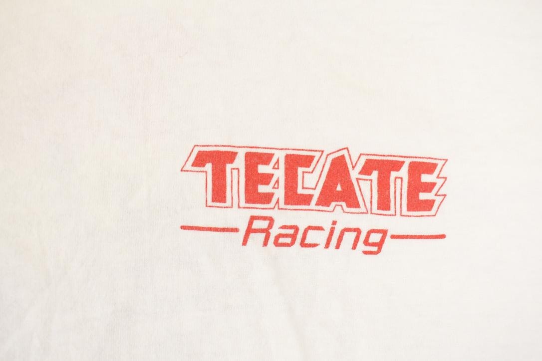 Vintage 1990s Tecate Indycar Racing Team Souvenir T-Shirt Men's XL