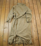 Vintage 1980s Women's Rain Full Length Trench Coat - 16 Tall