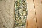 Vintage 1990s Cabelas Forest Camo Embroidered Blank Button Up Shirt