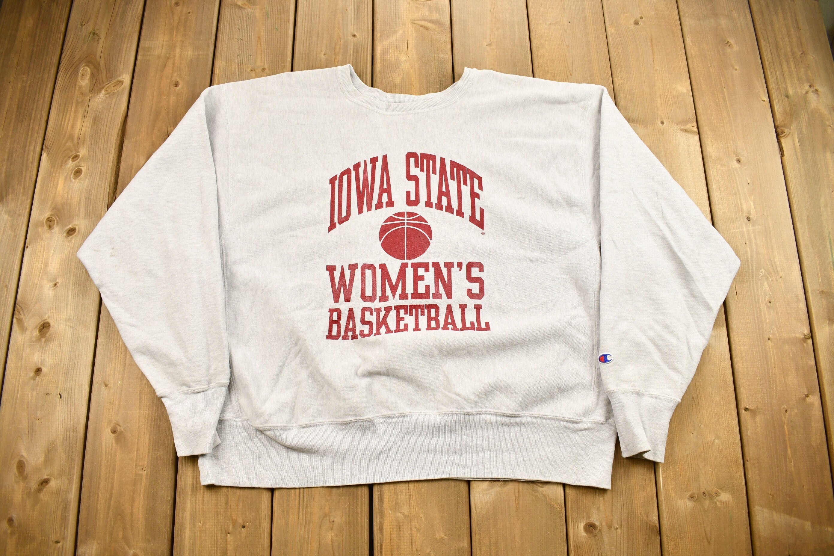 Vintage 1990s Iowa State University Women's Basketball Collegiate Crewneck