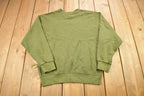 Vintage 1990s Military Crewneck Sweatshirt