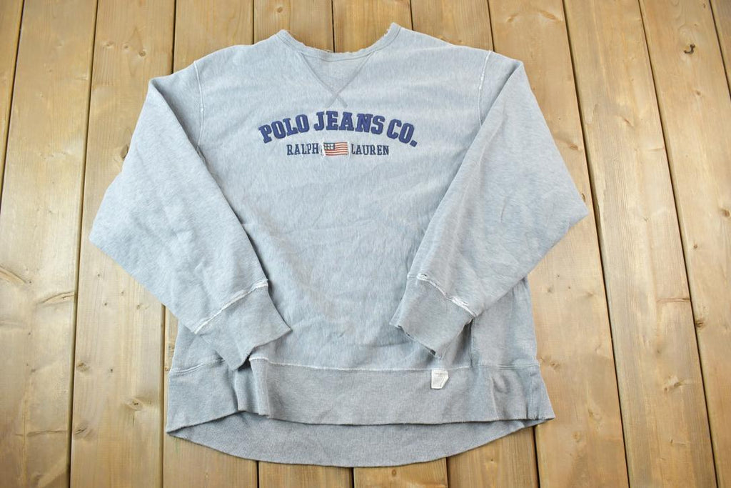 Vintage 1990s Ralph Lauren Polo Jeans Co Crewneck Sweatshirt