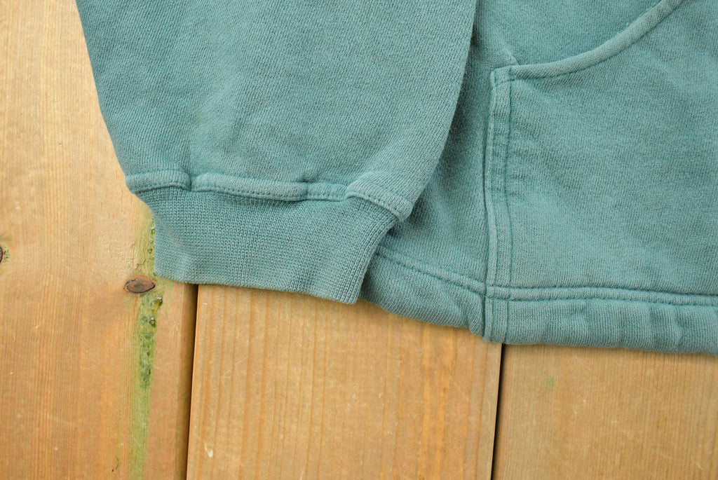 Vintage 1990s Levi's Blank Quarter Zip Sweatshirt Men's M / 90s Souvenir Sweater