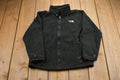 Vintage 1990s Girls The North Face Full Zip Fleece Sweater