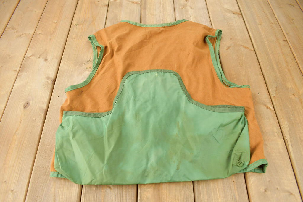 Vintage 1970s Saf T Bak Hunting Vest