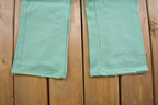 Vintage 1980's Seafoam Green Straight Leg Jeans 33 x32