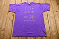 Vintage 1990s Life Is Precious Purple T-Shirt