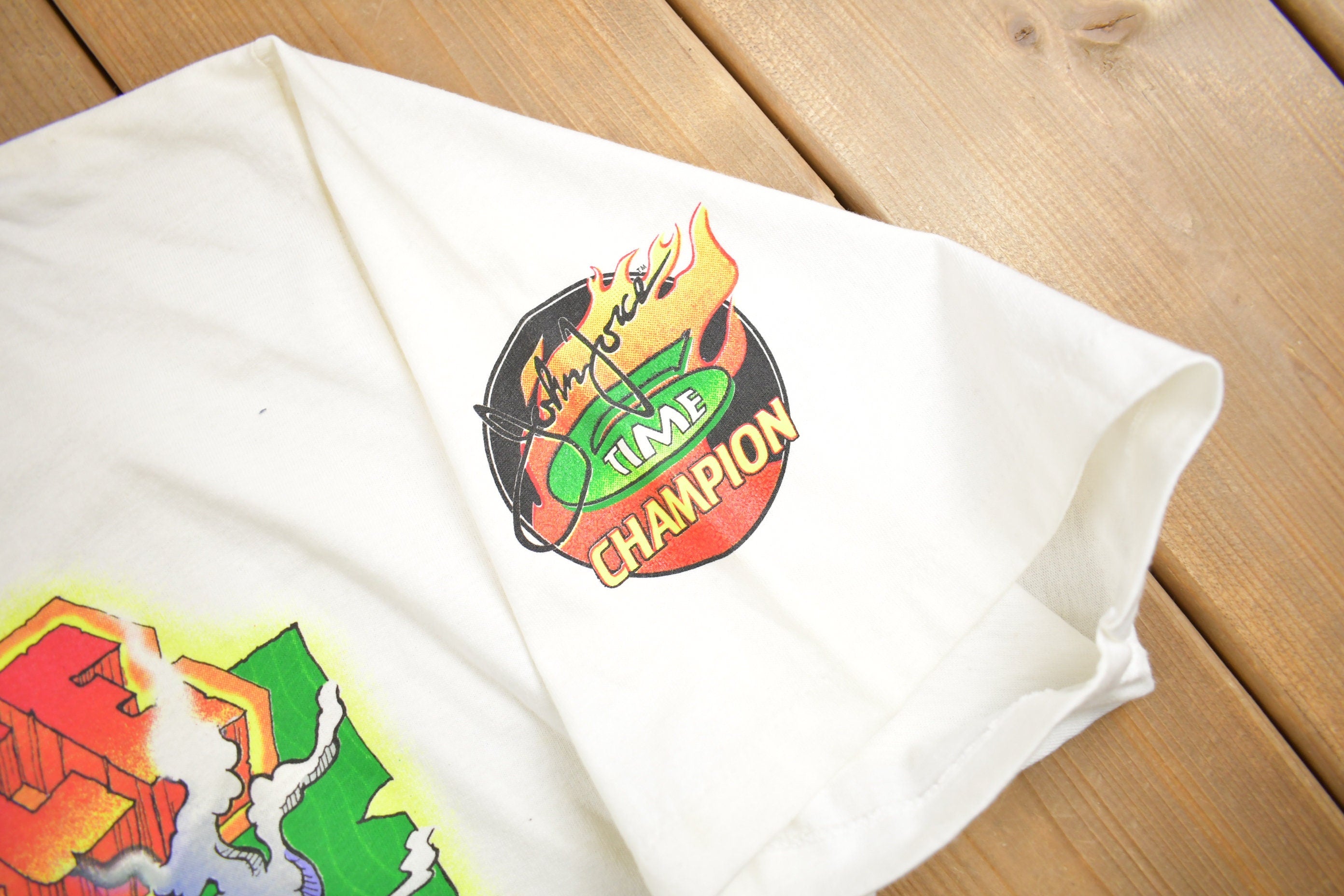 Vintage 1997 John Force Racing T-Shirt