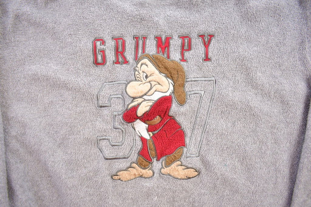 Vintage 1990s Grumpy Disney Fleece Sweater