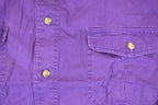 Vintage 1990s Eddie Bauer Rufton Twill Button Up Shirt Men's L