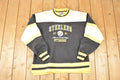 Vintage 1990s Pittsburgh Steelers Pro Player NFL Crewneck Sweatshirt Men's L