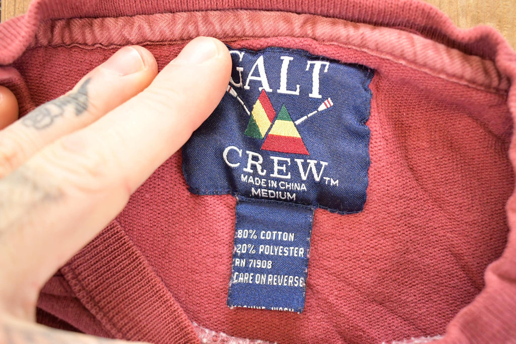 Vintage 1990s Harvard Crimson University Crewneck Sweater Men's L