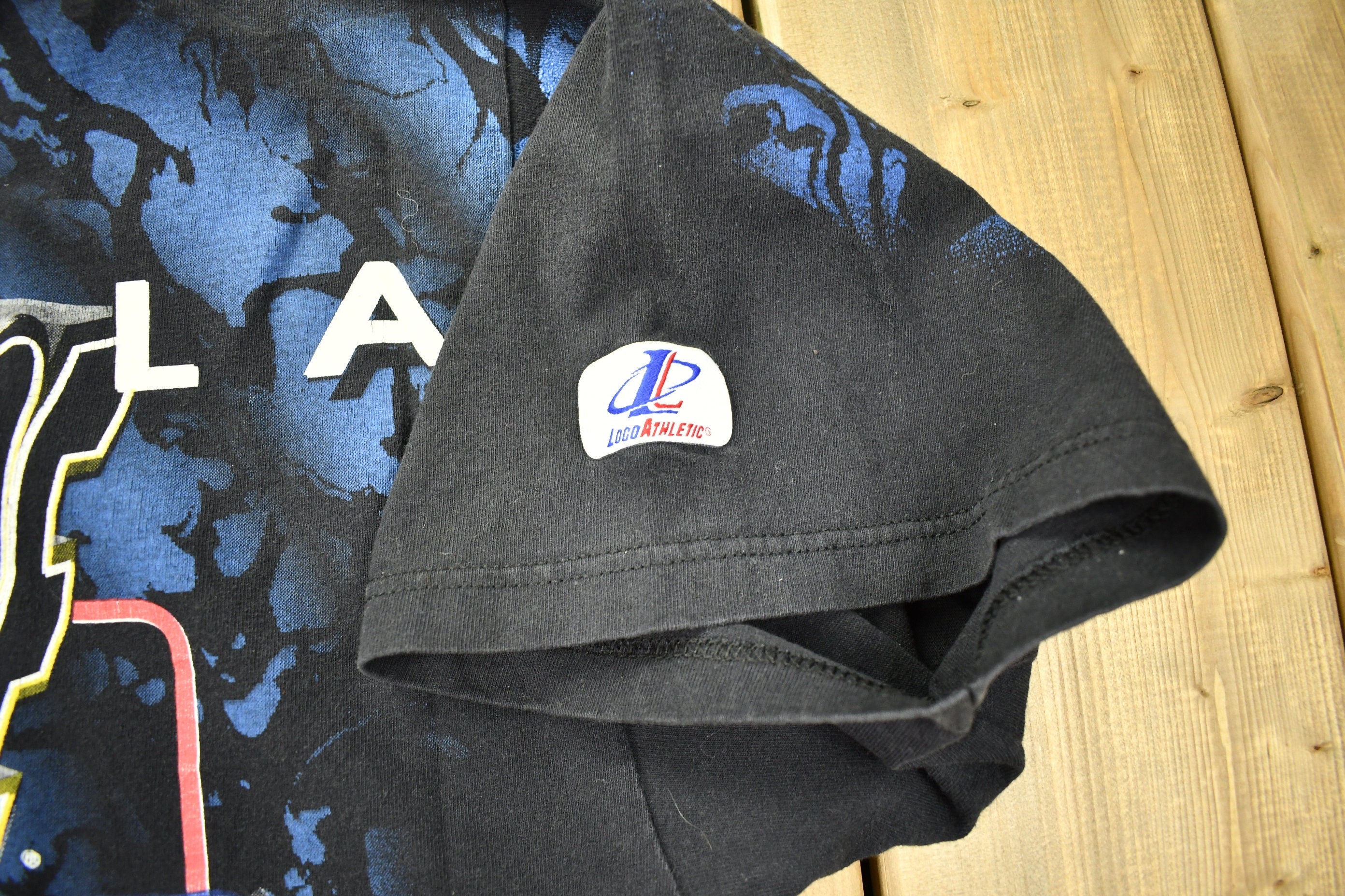 Vintage 1997 Rusty Wallace All Over Print NASCAR T-Shirt