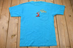 Vintage 1990s Fantasia Mickey Mouse Disney Embroidered Pocket T-Shirt