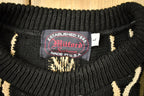 Vintage 1980s Milford Sportswear 3D Cable Knit Crewneck Sweater