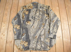 Vintage 1990s Walls HuntingReal Tree Camo Button Up
