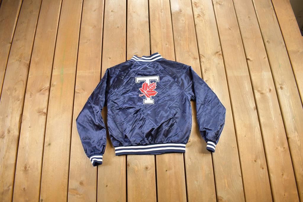 Vintage 1990s University of Toronto Bomber Jacket