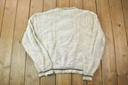Vintage 1990s Croft & Barrow Big Buck Deer Knit Crewneck