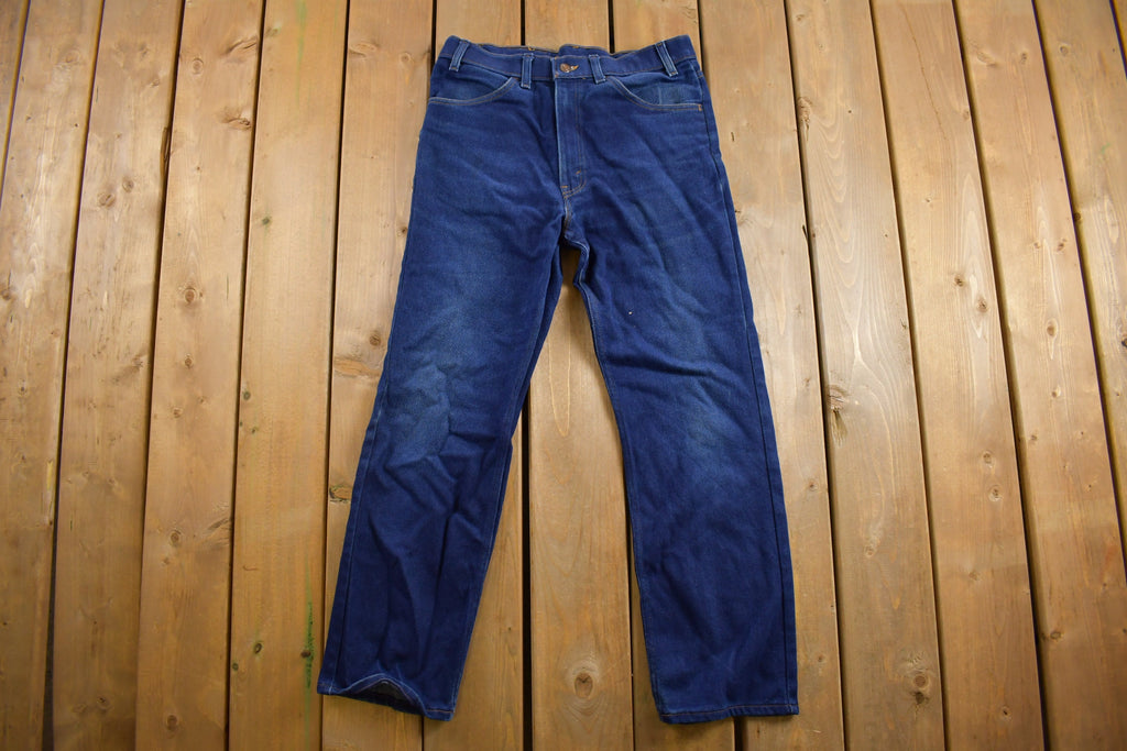 Vintage 1980s Levi's Brown Tab Action Jeans Size 32 x 29