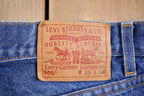Vintage 1990s Levi 505 Red Tab Jeans Size 32 x 32