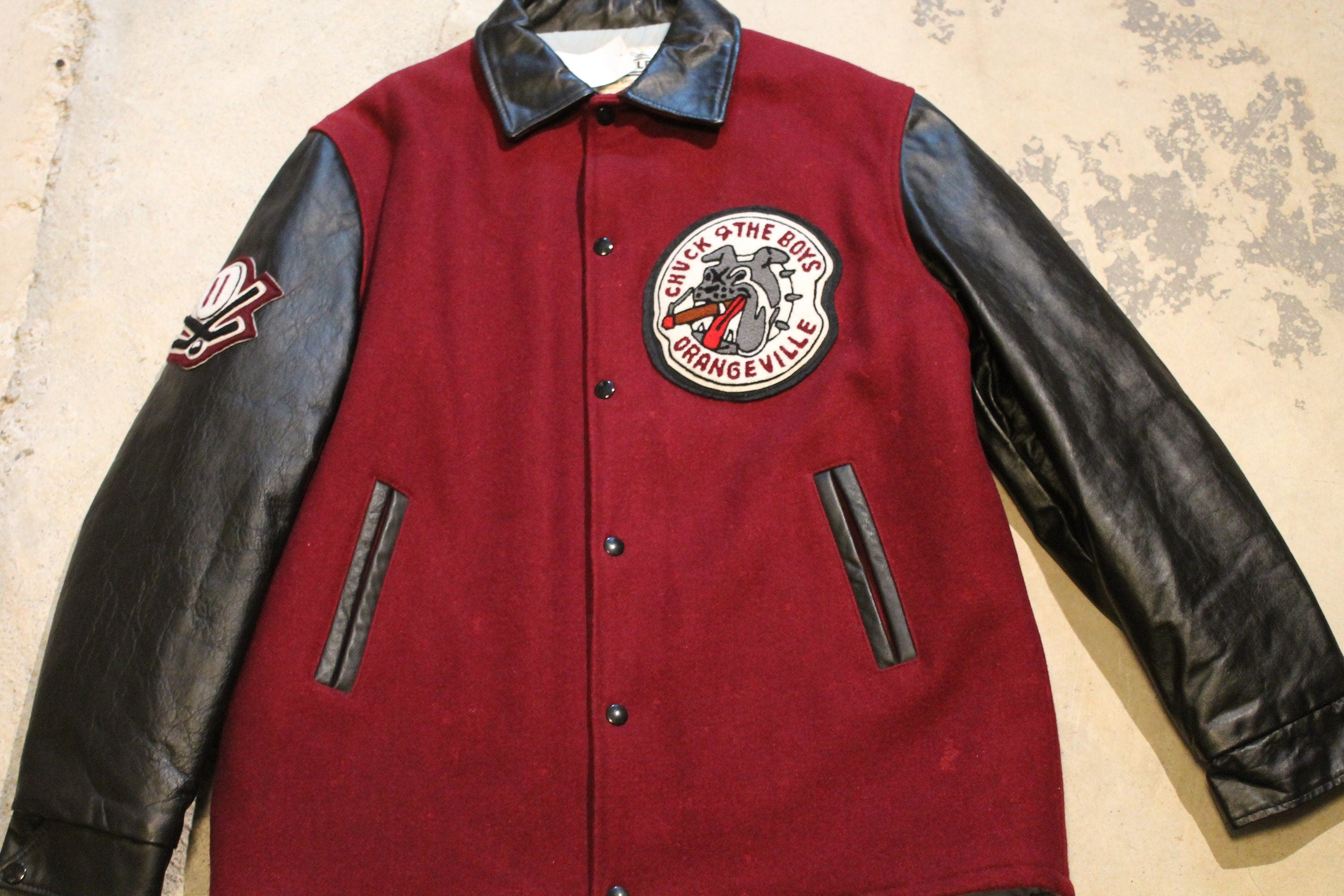 Vintage 1990s Chuck & The Boys Orangeville Varsity Hockey Jacket