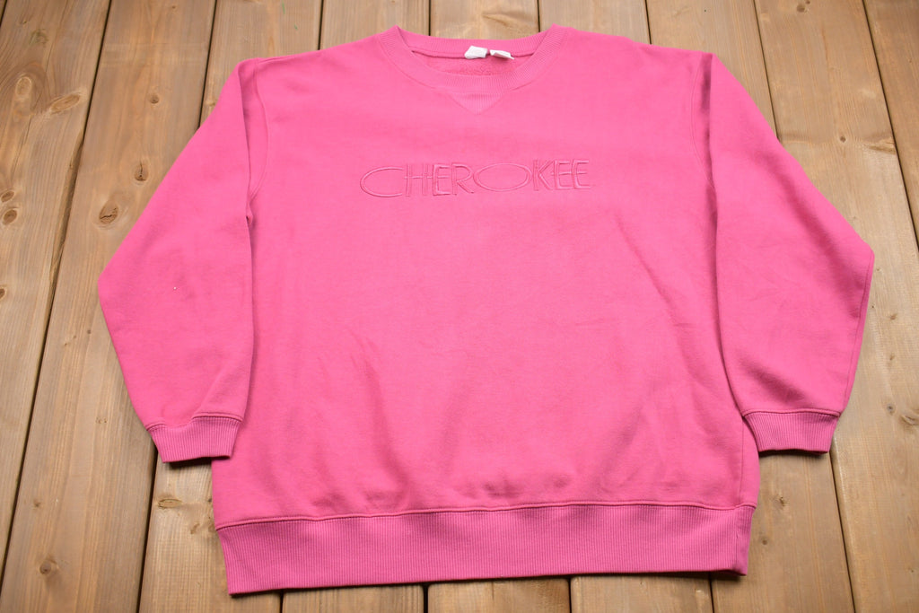 Vintage 1980s Cherokee Embroidered Crewneck