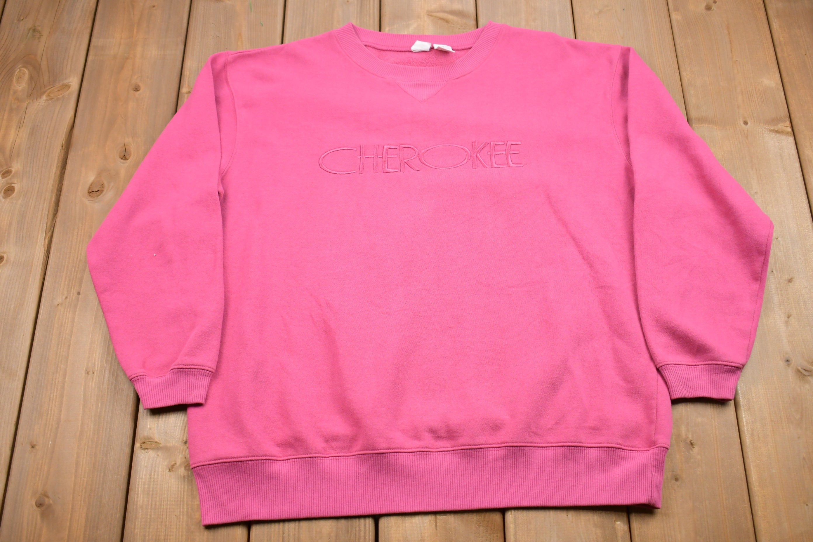 Vintage 1980s Cherokee Embroidered Crewneck