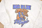 Vintage 1990s University Of Kentucky Big Blue Magic Crewneck Sweater Men's L
