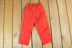Vintage 1990s Youth 4T Red Splash Pants