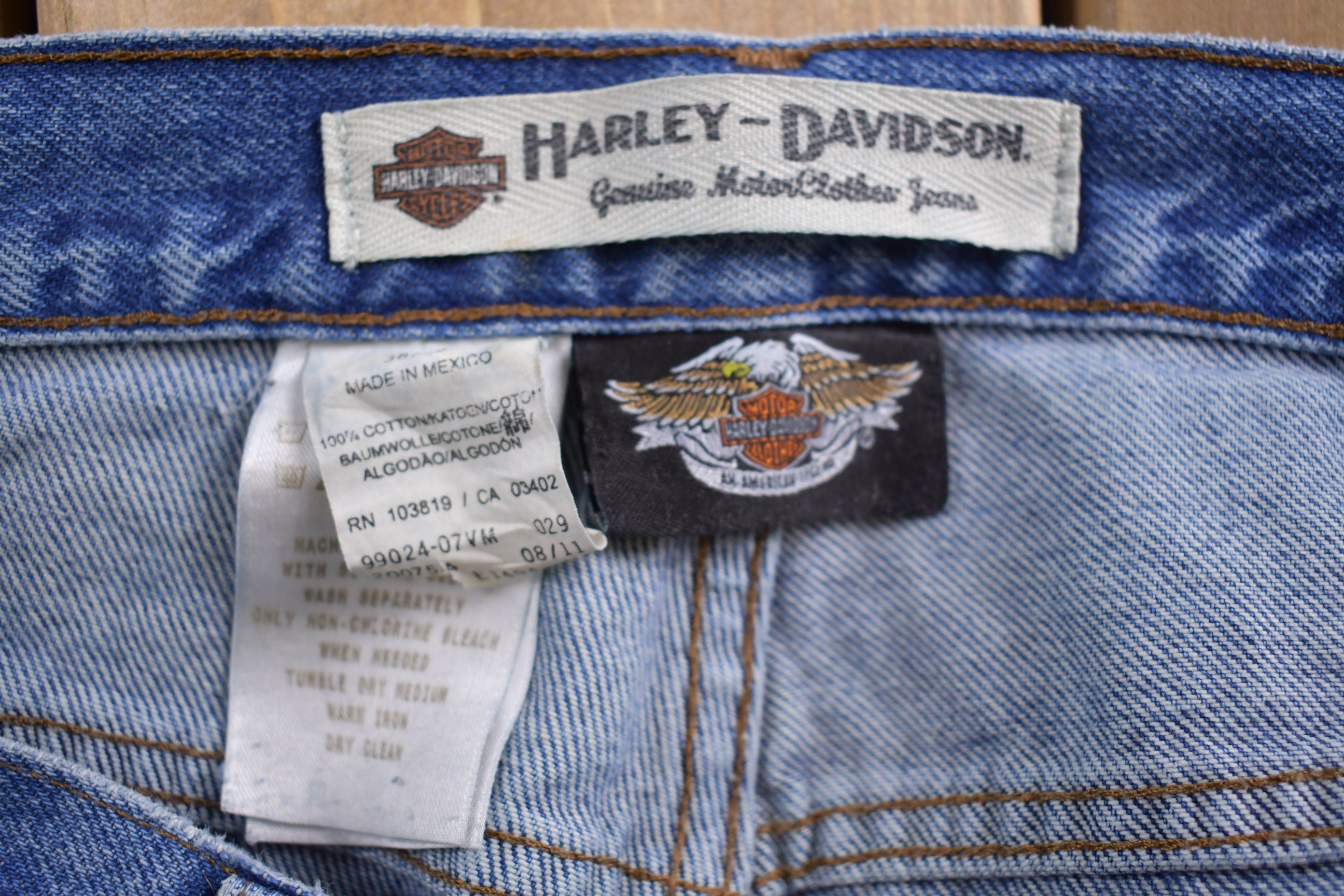 Vintage 1990's Harley Davidson Jeans 36 x 36