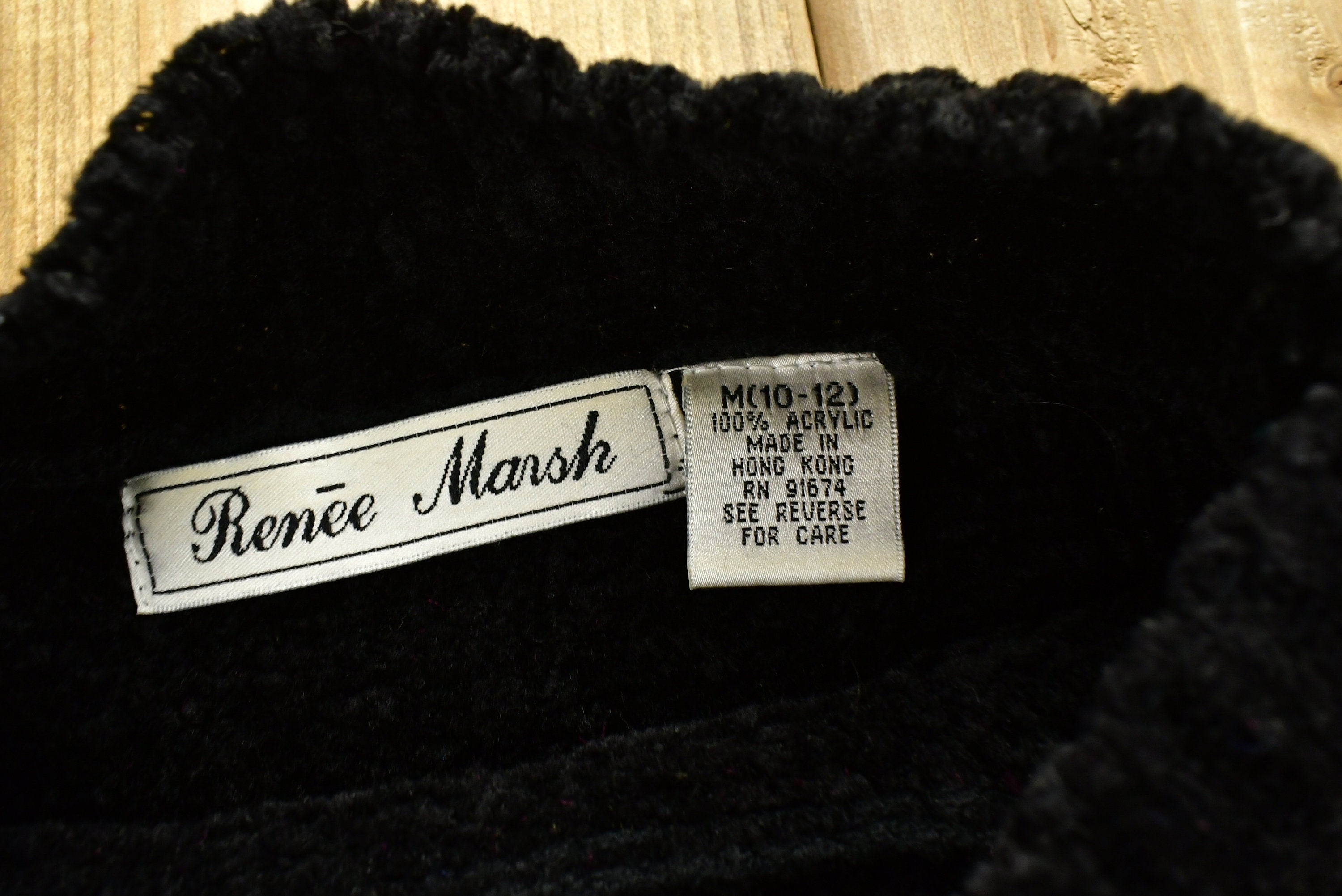 Vintage 1990s Rene Marsh Knitted Women's Sweater