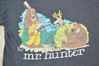 Vintage 1992 Mr Hunter Single Stitch Funny Graphic T-Shirt Made In USA