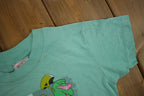 Vintage 1988 Side Walk Tyrant Graphic Kids T Shirt