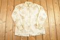 Vintage 1970s College Town AOP Floral Fancy Button Up Shirt Women's M