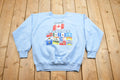 Vintage 1990s Canadian Provinces Crewneck Sweatshirt