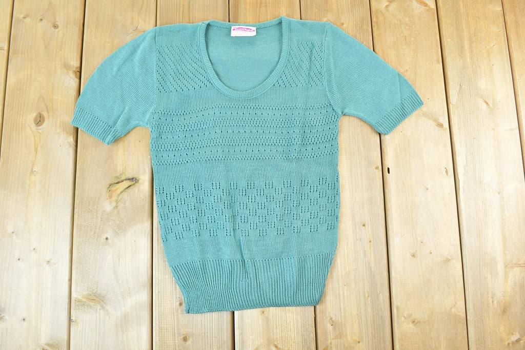 Vintage 1990s Scotch English Knit T-Shirt