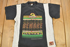 Vintage 1992 Jurassic Park "enter At Your Own Risk" Long Sleeve Youth T-Shirt
