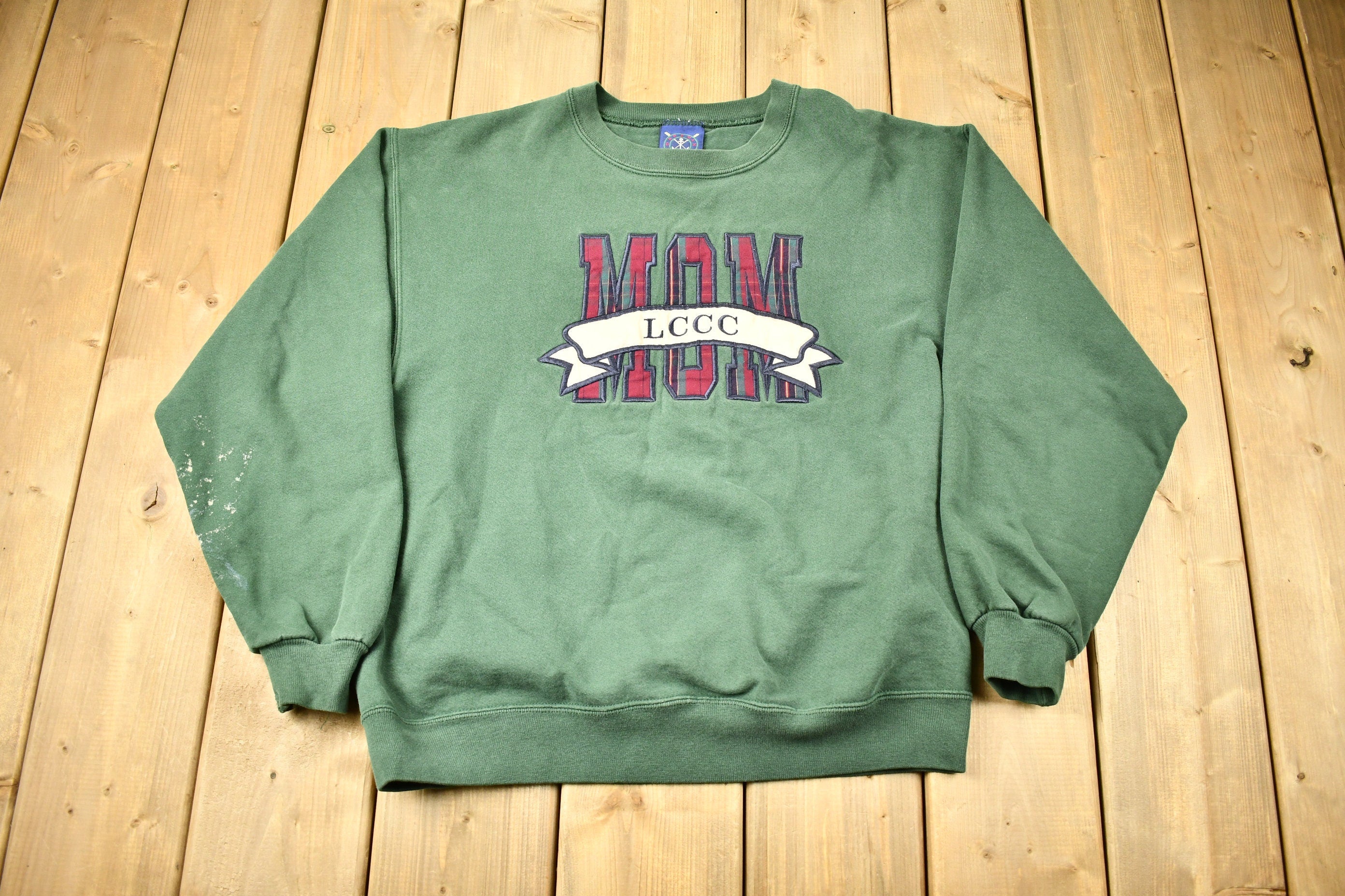 Vintage 1990s LCC Community College MOM Crewneck