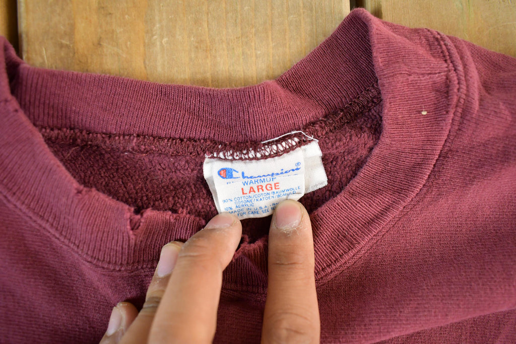 Vintage 80s University of Minnesota Champion Reverse Weave Sweatshirt (Men's Large)