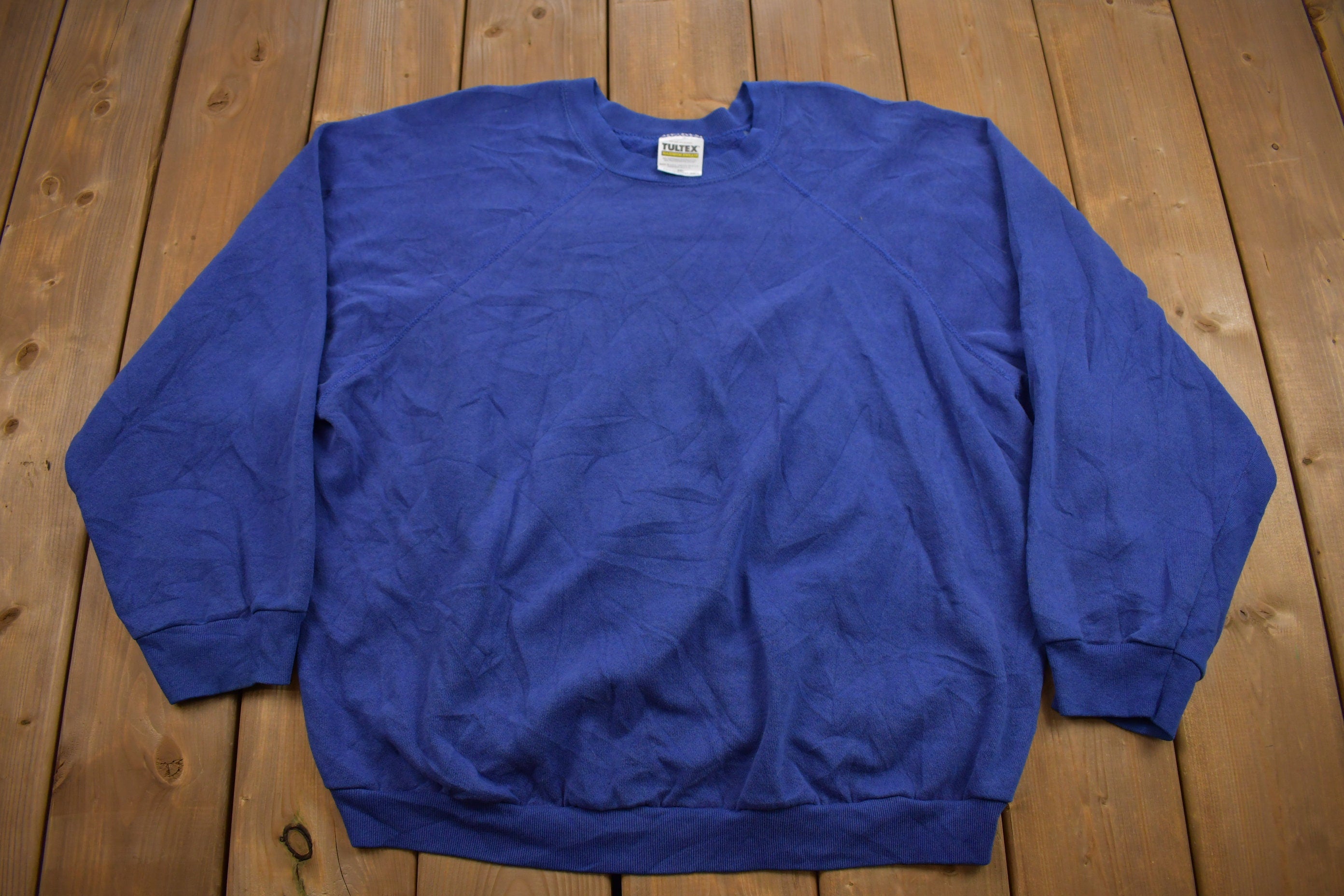 Vintage 1980s Blank Tultex Maximum Sweats Crewneck Sweatshirt