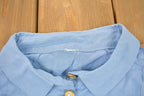 Vintage 1990s Women's Long Button Up Shirt