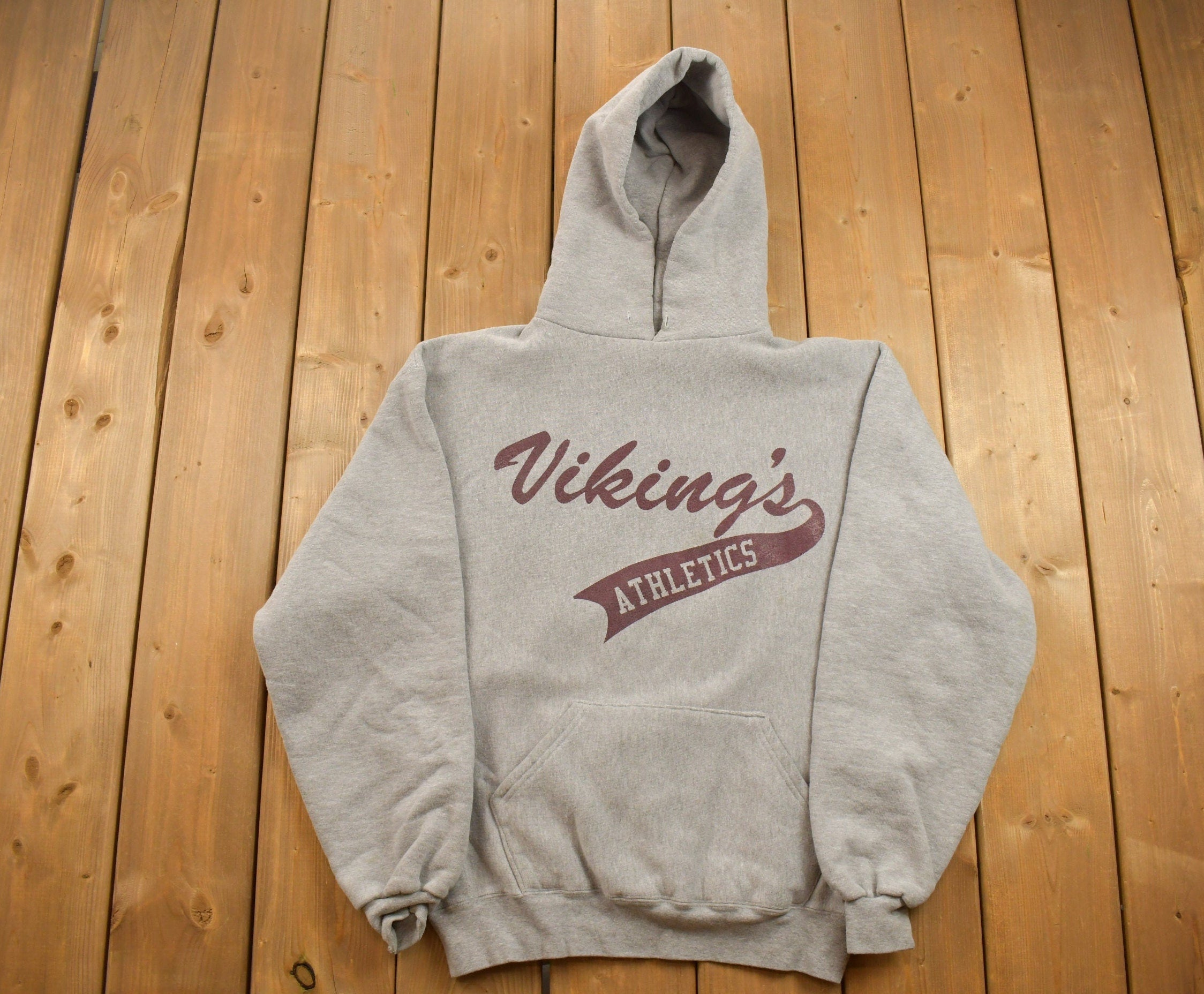 Vintage 1990s Vikings Athletics Collegiate Hoodie
