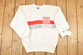 Vintage 1980s Champion State Farm Insurance Graphic Print Crewneck Sweatshirt Men's M