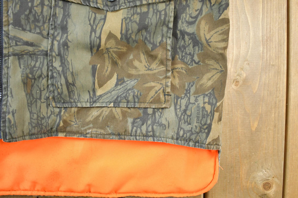 Vintage 1990s Realtree Camo Puffer Vest Jacket