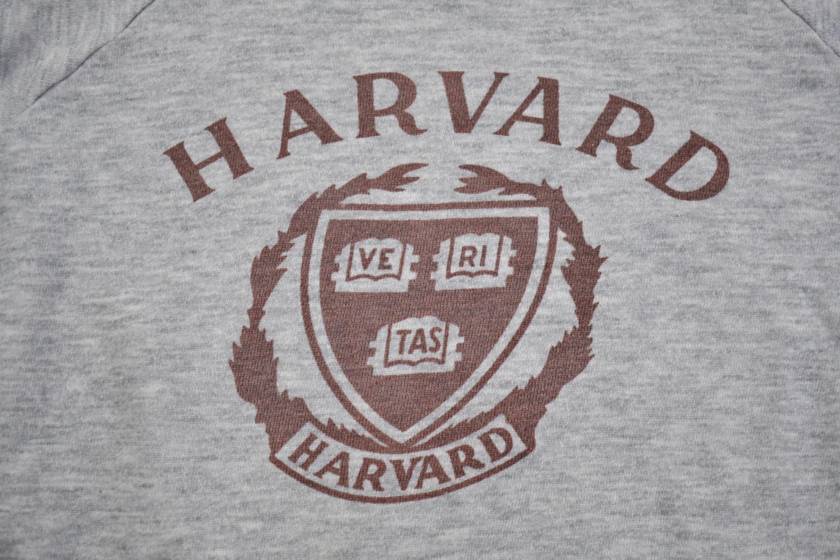 Vintage 1970s Champion Havard University Crewneck Made In USA - Small